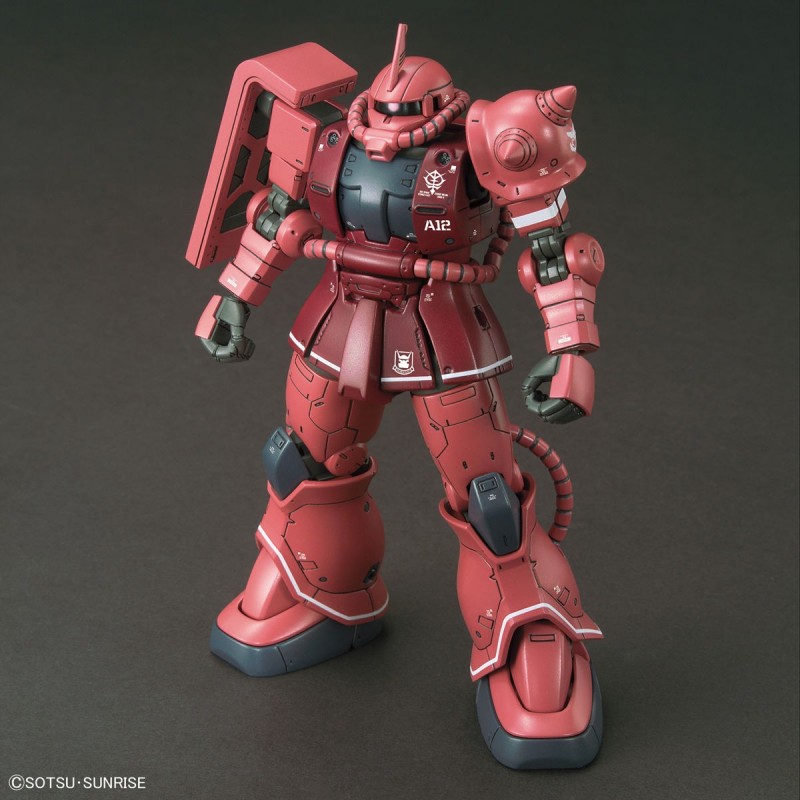 1A144 HG ZAKU II MS 06S RED COMET VER