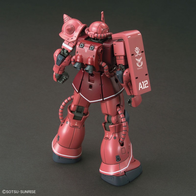 1A144 HG ZAKU II MS 06S RED COMET VER