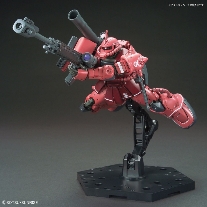 1A144 HG ZAKU II MS 06S RED COMET VER