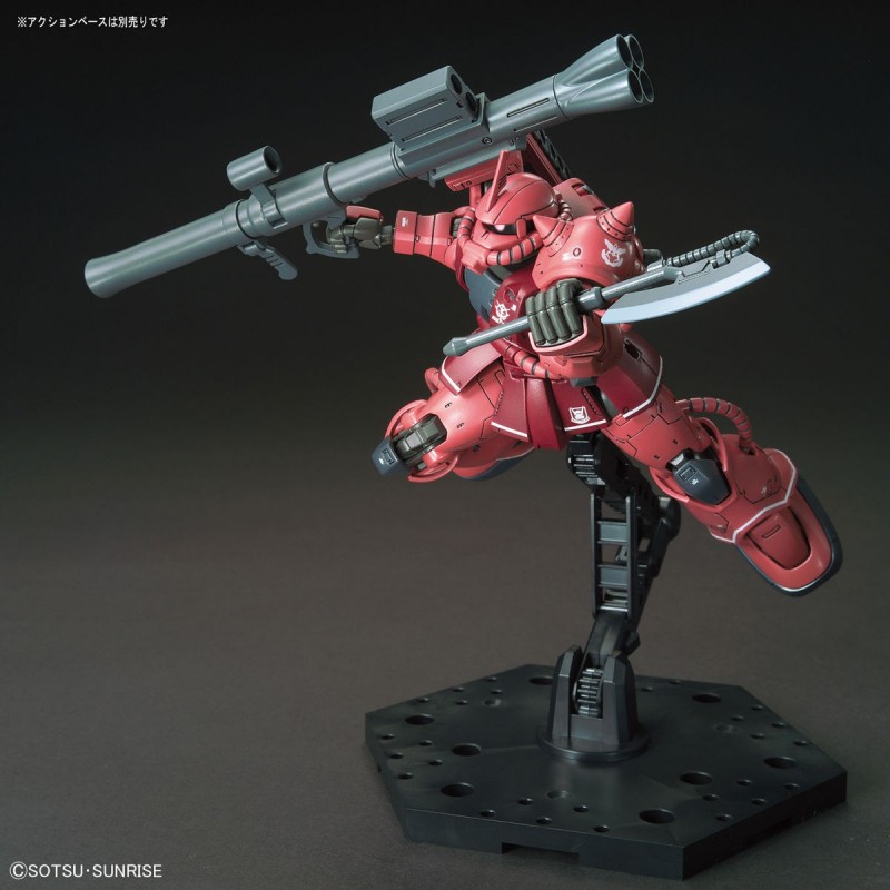 1A144 HG ZAKU II MS 06S RED COMET VER