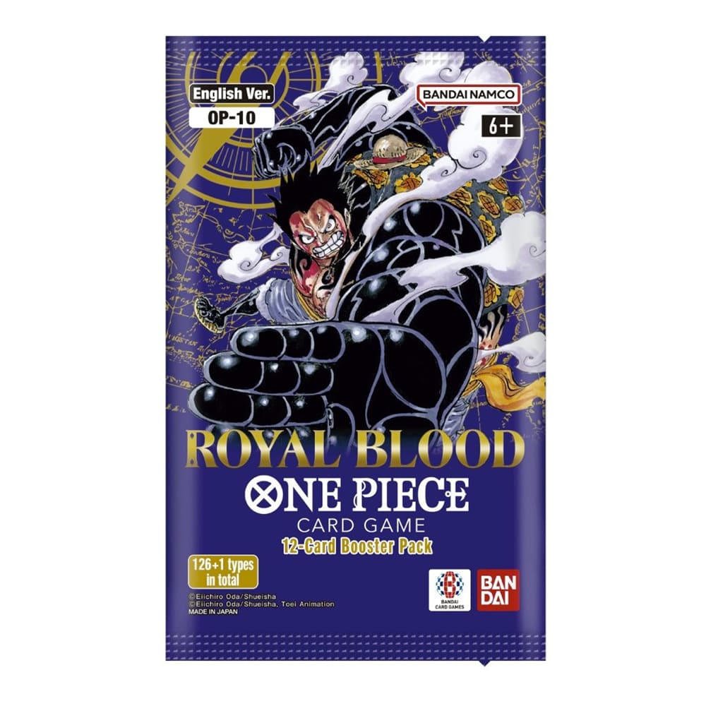 One Piece Card Game – Royal Blood OP-10 – Bustina da 12 Carte (ENG)