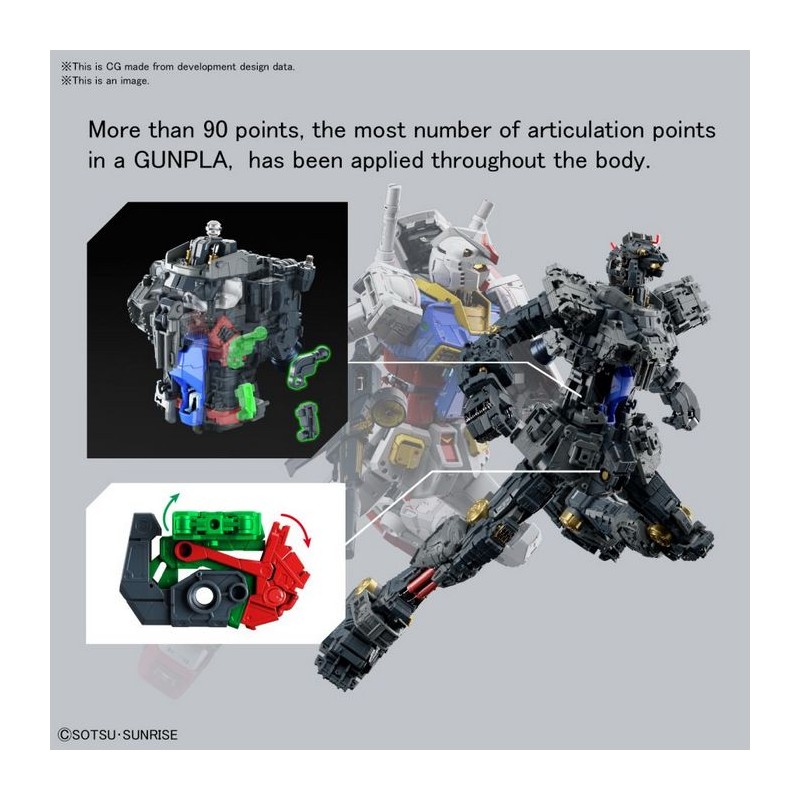 PG GUNDAM RX 78 2 METAL PART