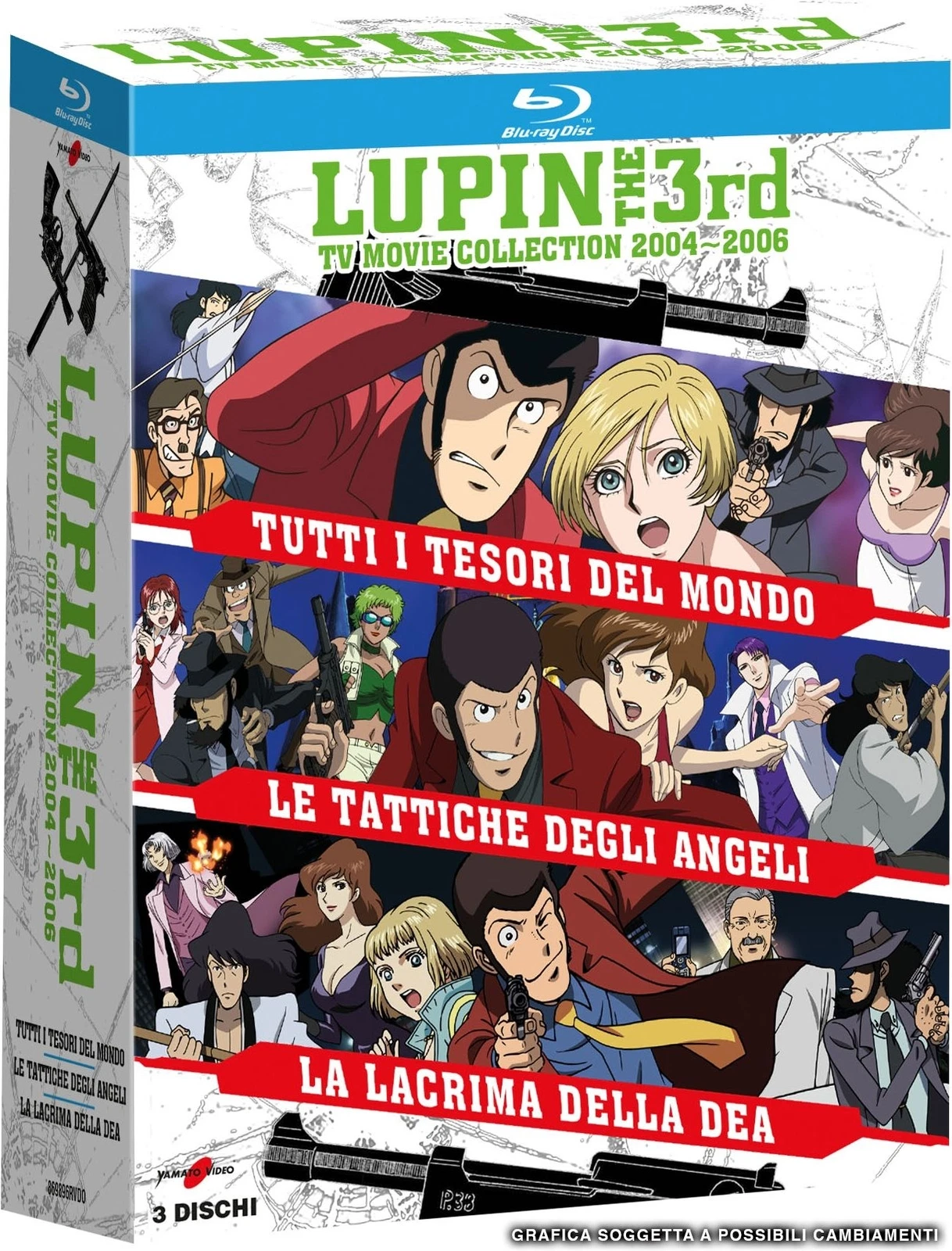 LUPIN III COFANETTO FILM 2004 – 2006 BLURAY