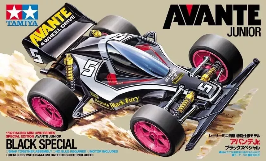 MINI 4WD AVANTE JONIOR BLACK SPECIAL