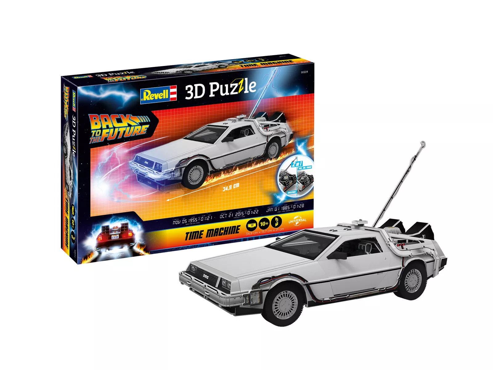 BACK TO THE FUTURE DELORIAN KIT REVEL