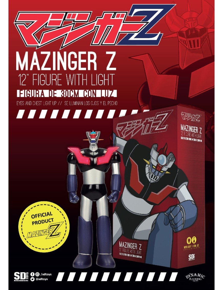 MAZINGA Z LIGTH FIGURE 30CM