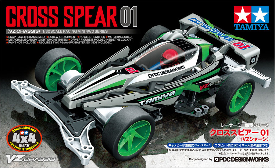 MINI 4WD CROSS SPEAR 01