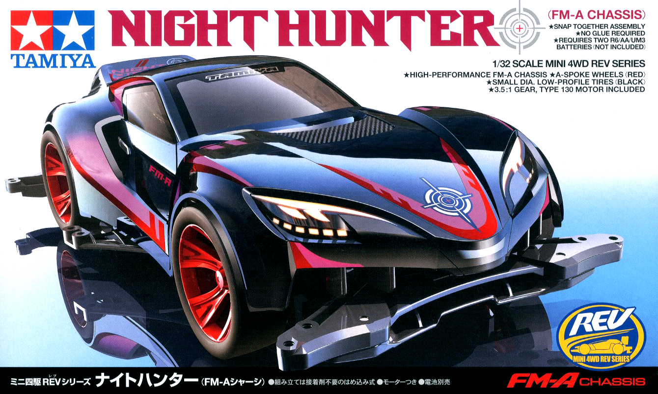 MINI 4WD NIGHT HUNTER TELAIO FM A