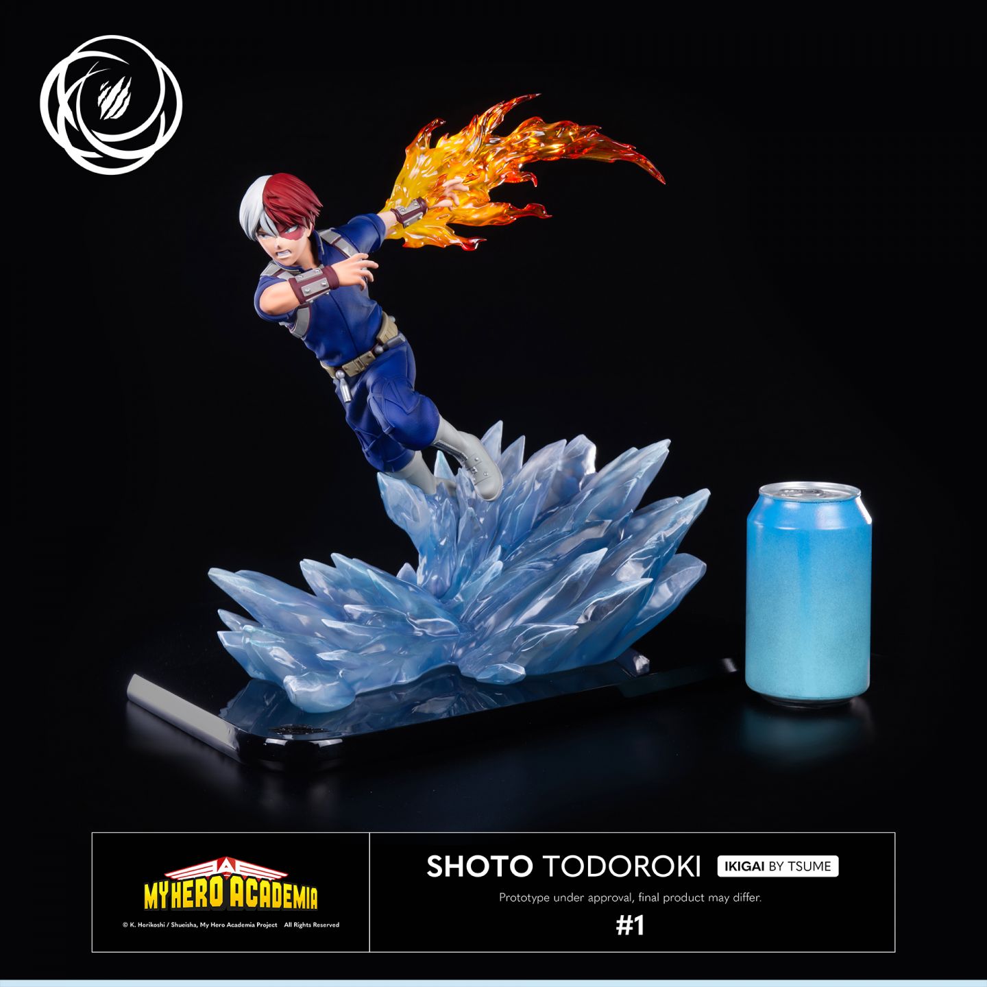 MHA SHOTO TODOROKI IKIGAI STATUE TSUME
