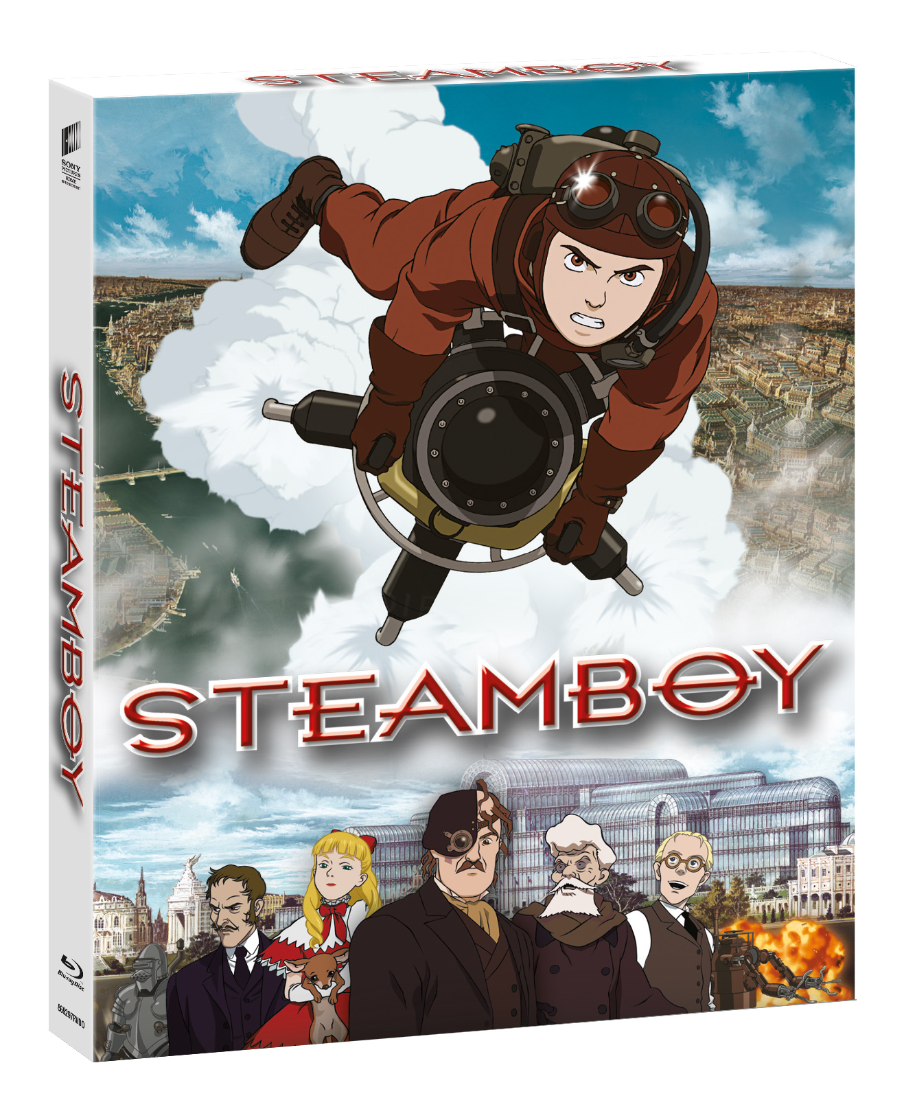 STEAMBOY ANIME GREEN BD E CARD