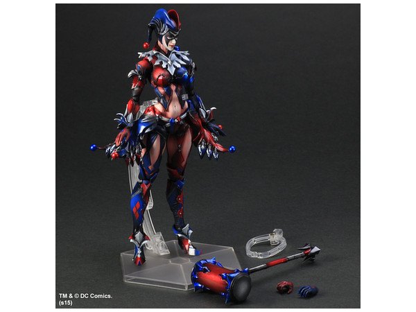 PLAY ARTS KAI DC COMICS VARIANT HARLEY Q