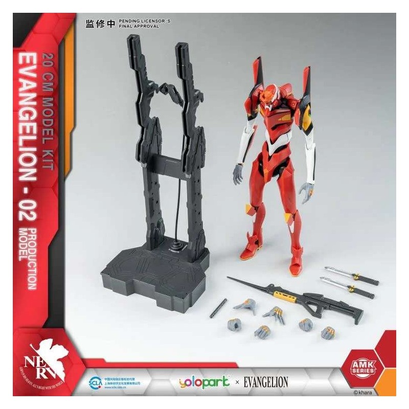 EVANGELION EVA-02 AMK EASY KIT