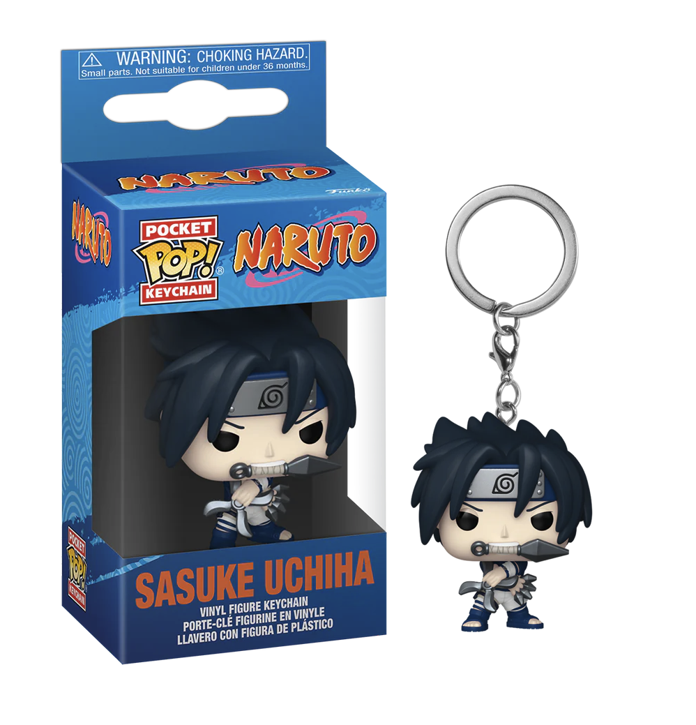 MINI FUNKO SASUKE  PORTACHIAVI