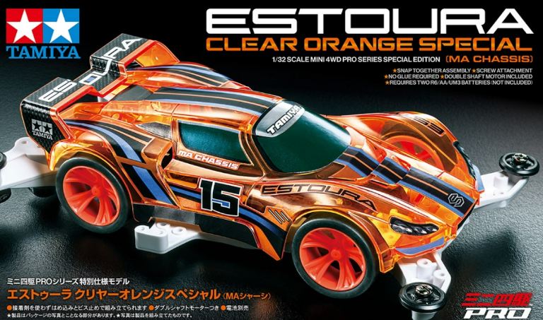 MINI 4WD PRO ESTURA C ORANGE MA