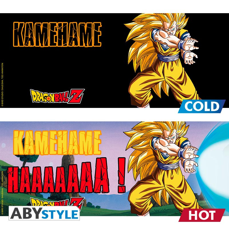TAZZA DRAGON BALL KAMEHAMEHA HEAT CHANGE
