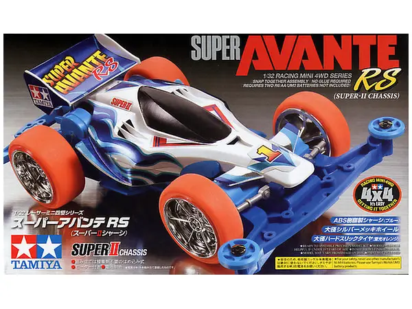 mini4WD SUPER AVANTE RS (Super-II Chassis)