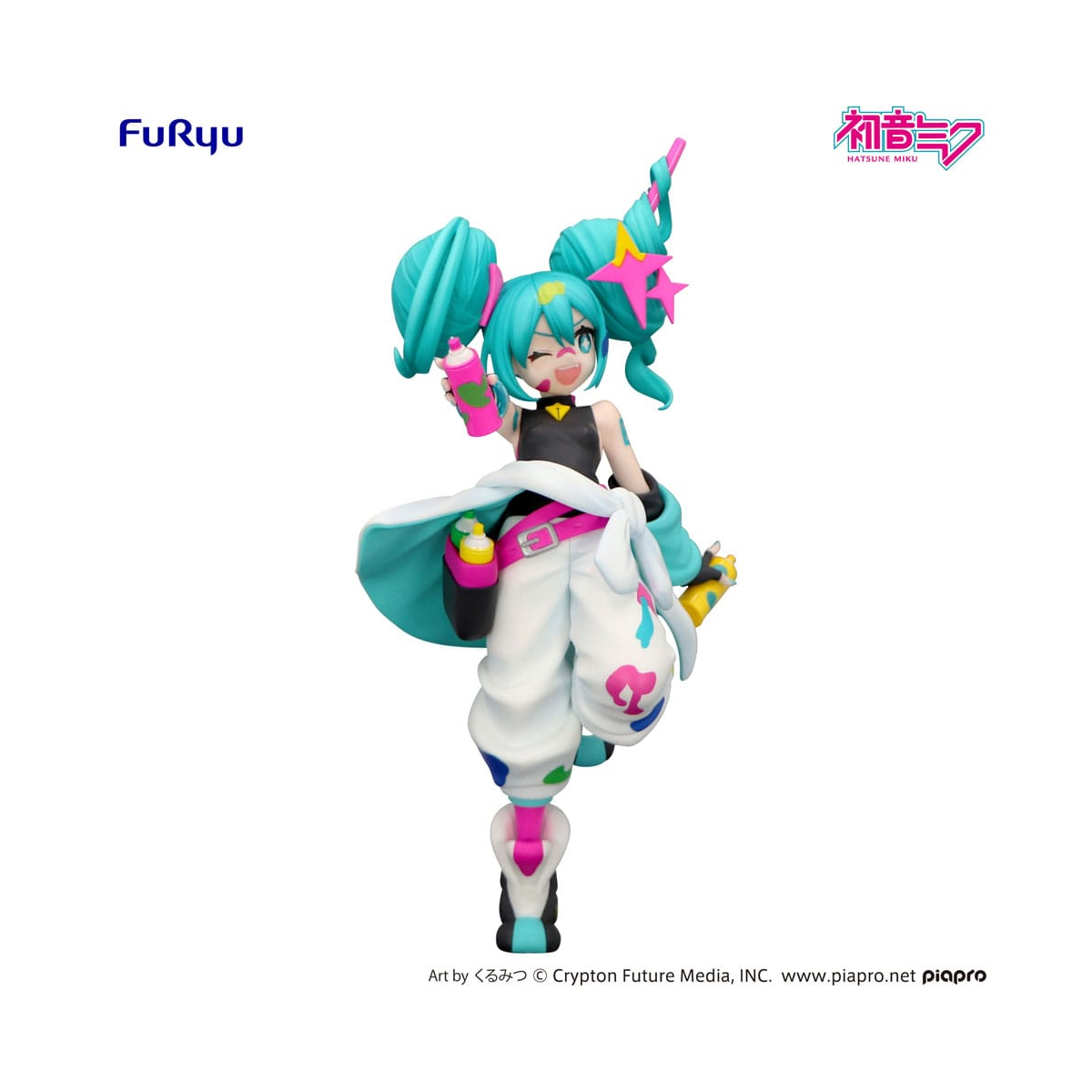 HATSUNE MIKU TRIO TRY MIKU PAINT GIRL 19