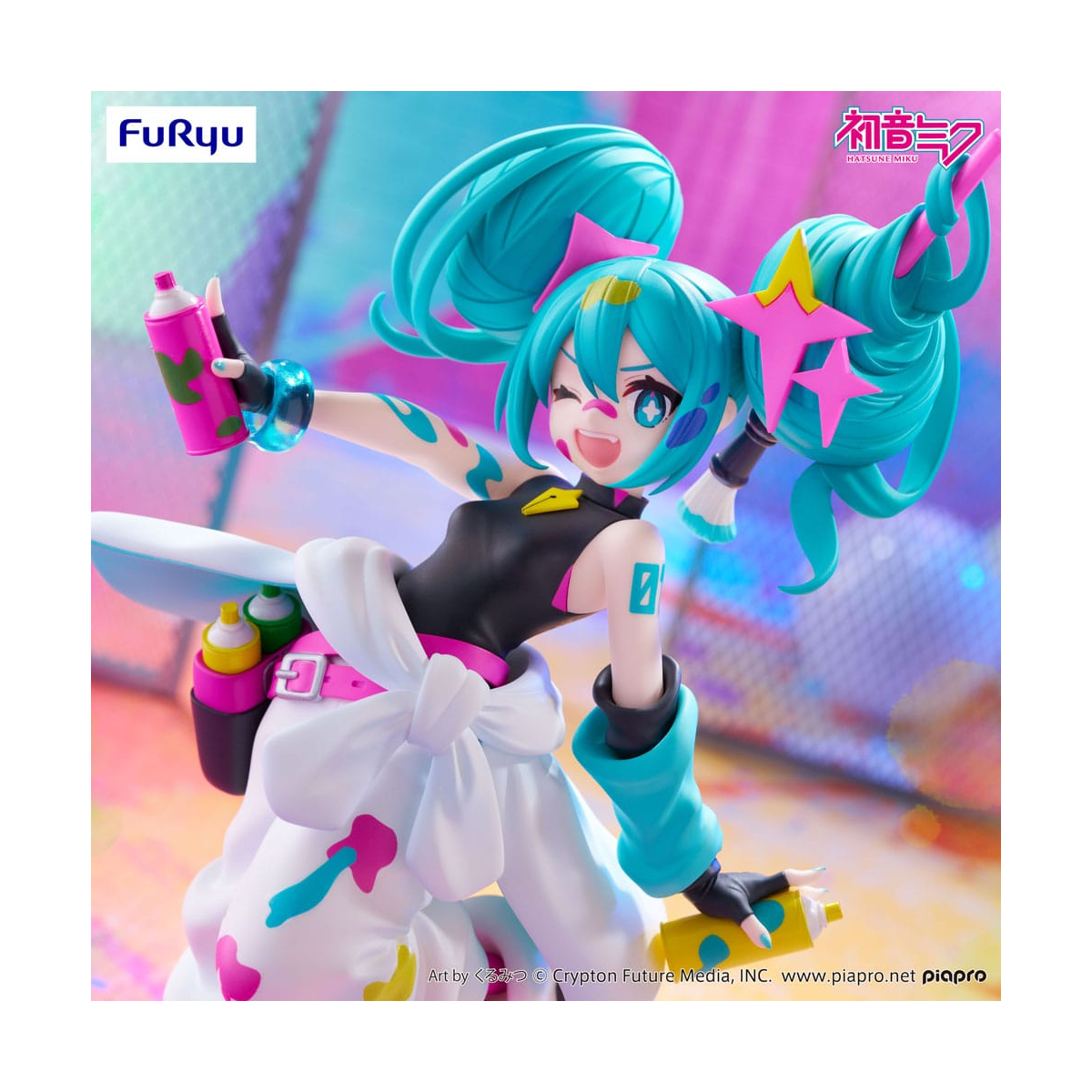 HATSUNE MIKU TRIO TRY MIKU PAINT GIRL 19