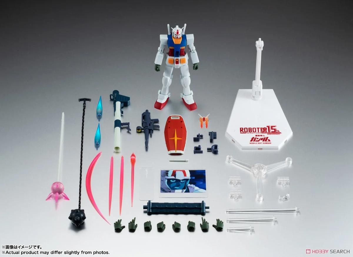 *PREORDER* THE ROBOT SPIRITS SIDE MS RX-78-2 GUNDAM V ANIME ROBOT SPIRITS 15TH ANNIVSARY