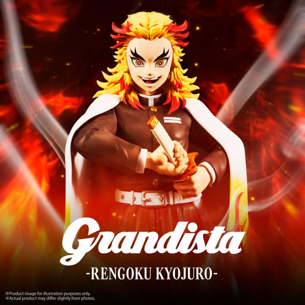 DEMON SLAYER – Kyojuro Rengoku – Figure Grandista 24cm