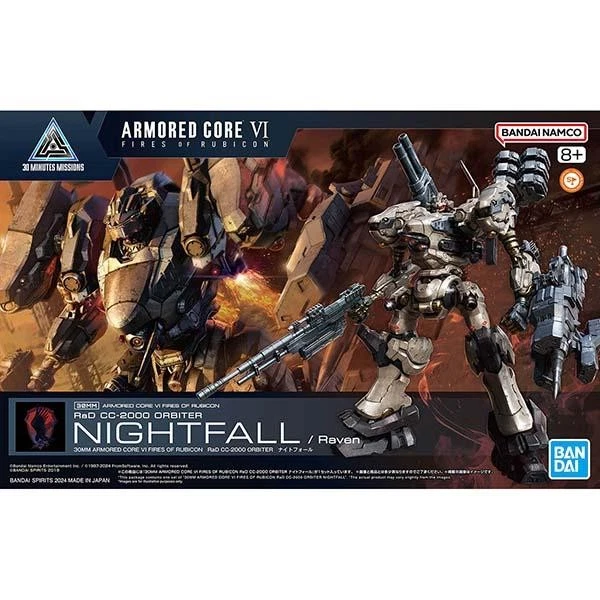 30MM ARMORED CORE VI NIGHTFALL RAVEN