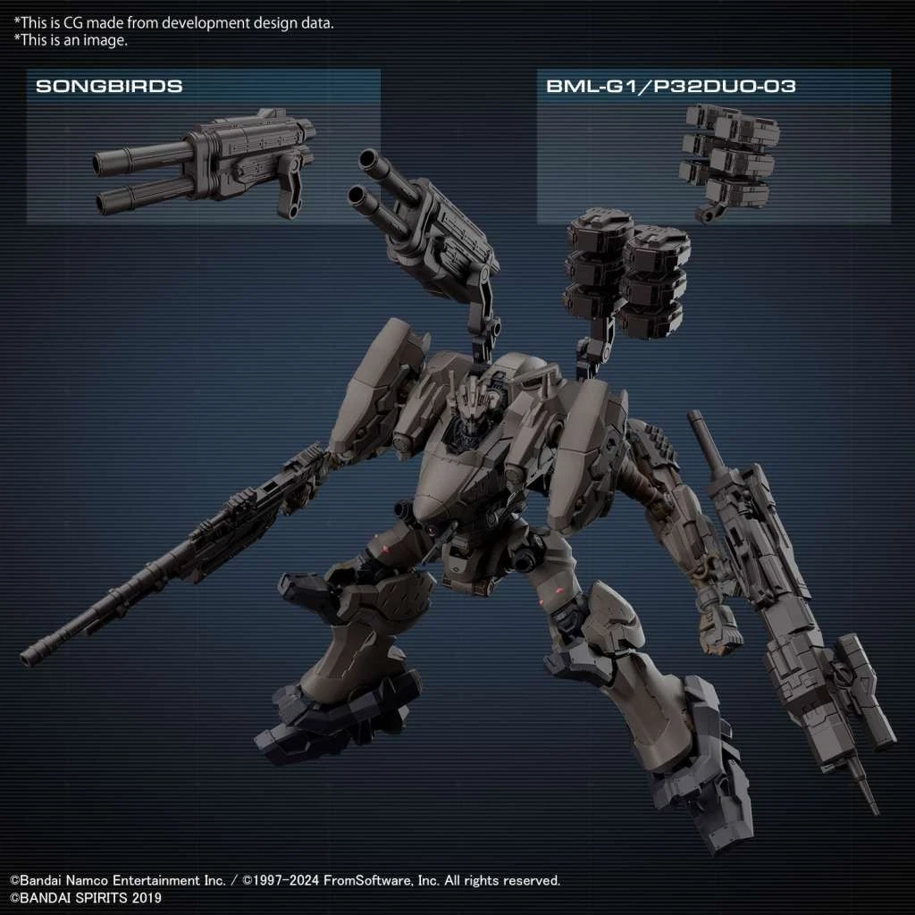 30MM ARMORED CORE VI NIGHTFALL RAVEN