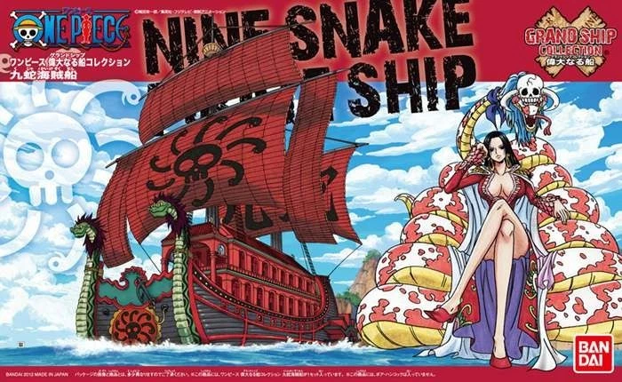 One piece grand ship coll snake ship Boa Hancock