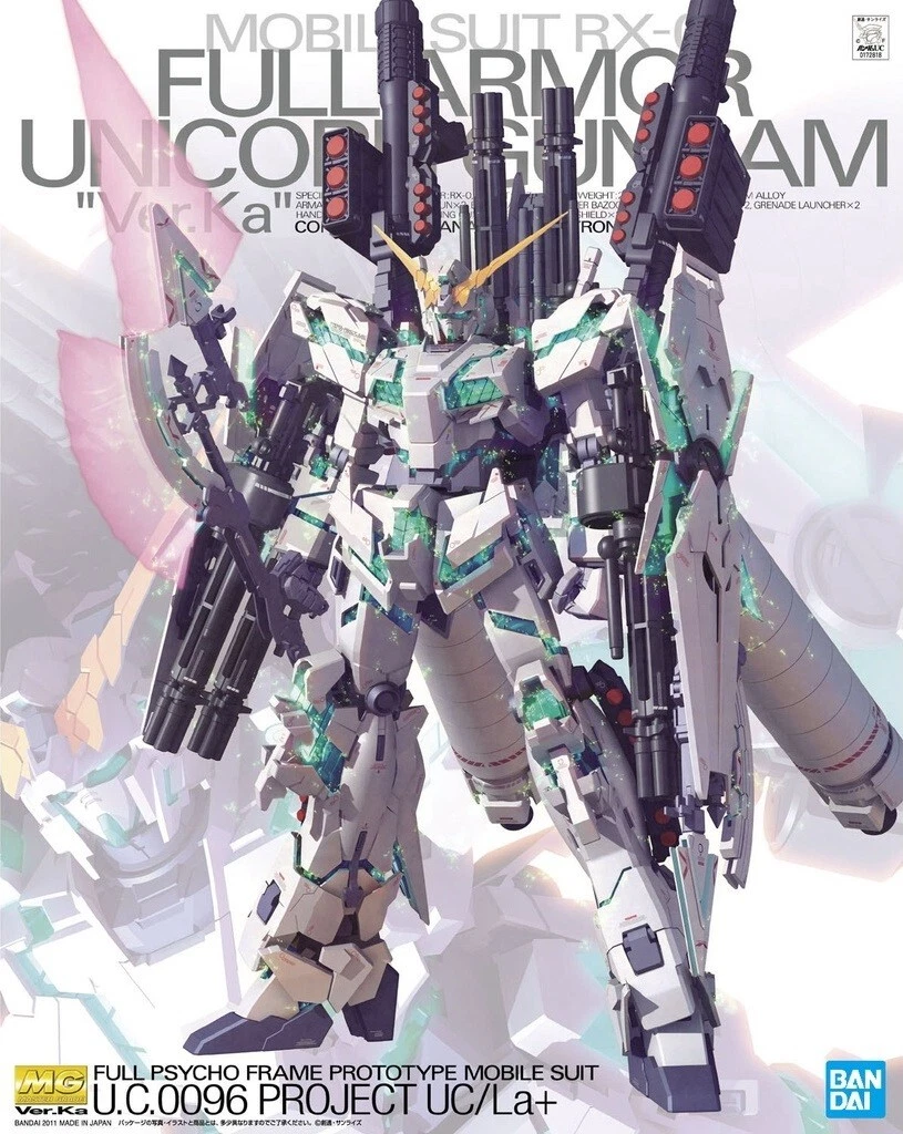 MG GUNDAM UNICORN RX-0 FULL AR VERKA