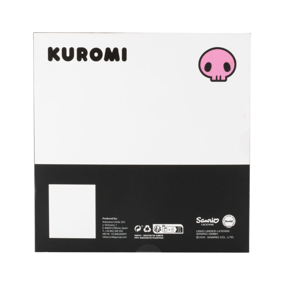 SANRIO NOTEBOOK E PENNA SET KUROMI