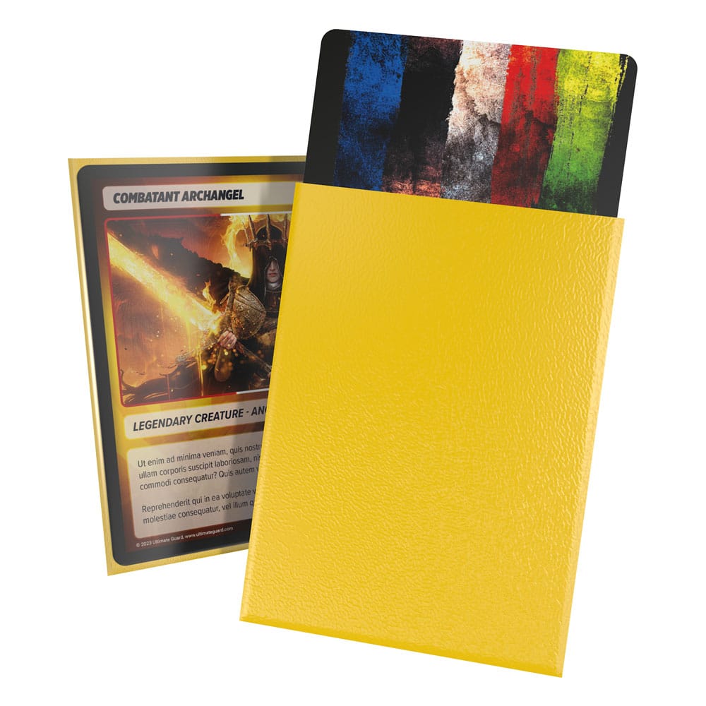 Ultimate Guard Cortex Sleeves Matte Standard Size (100) – Giallo