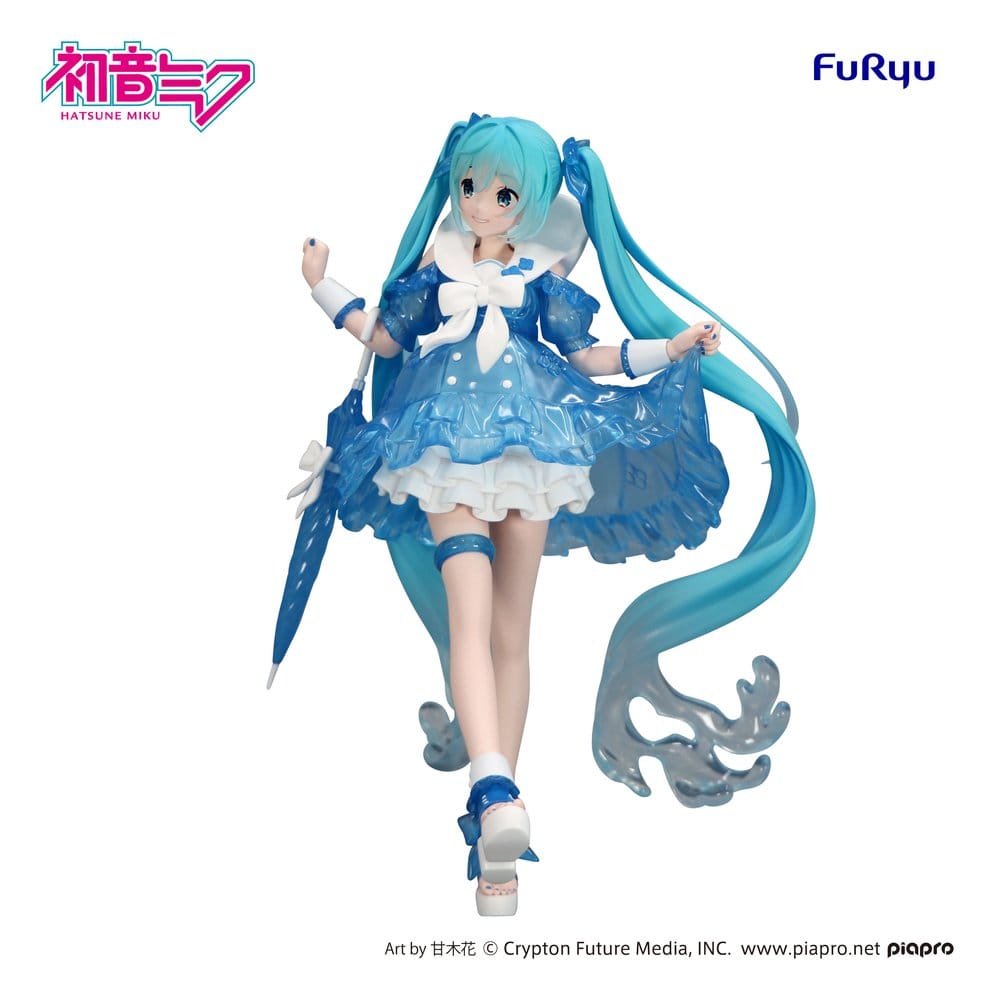 *PREORDER* Hatsune Miku Trio-Try-iT PVC Statue Miku Rainy Dance 19 cm