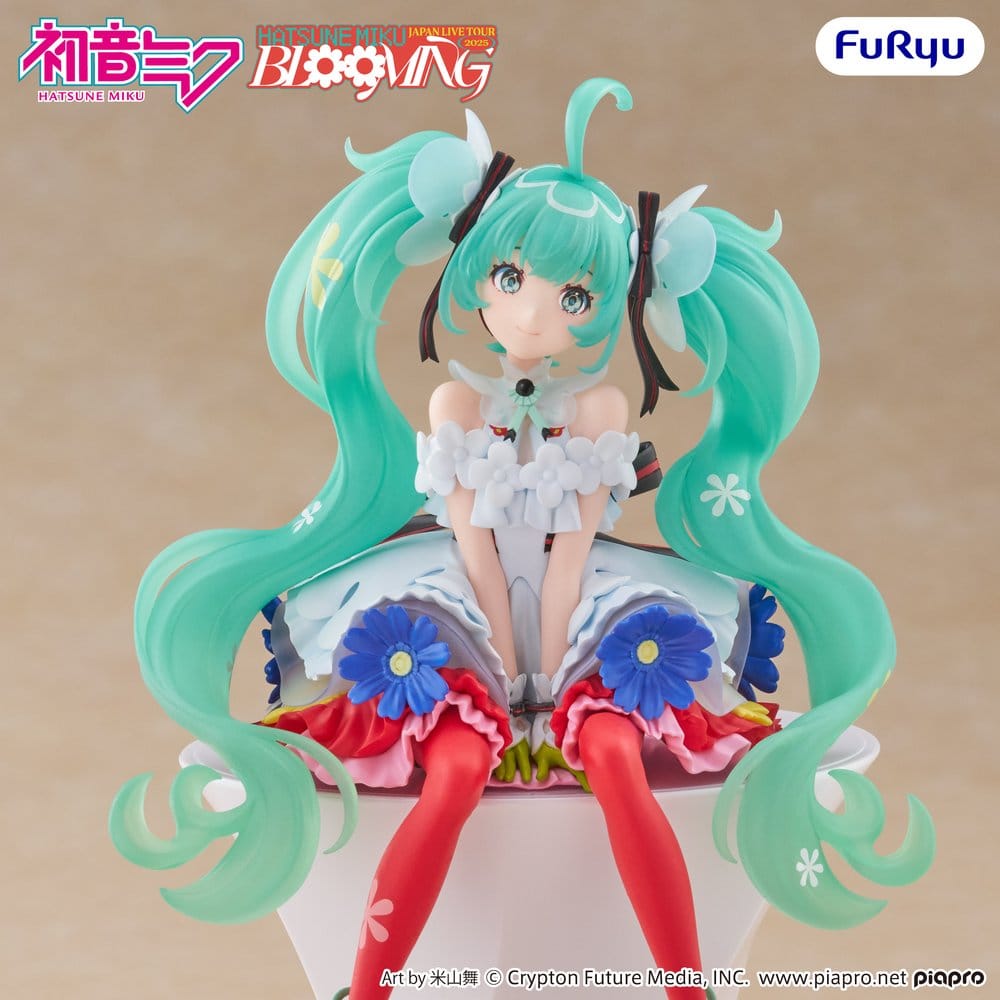 *PREORDER* Hatsune Miku Noodle Stopper PVC Statue Hatsune Miku Japan Live Tour 2025 Blooming 14 cm