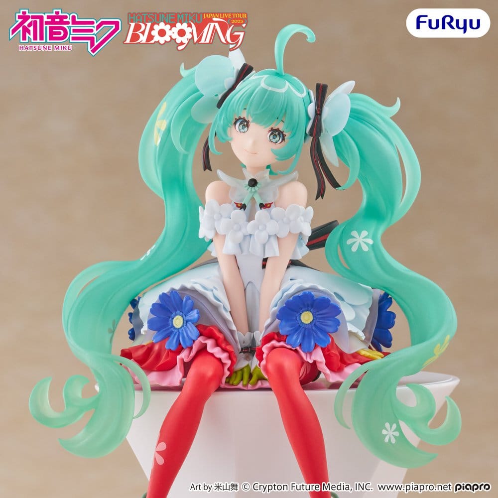 *PREORDER* Hatsune Miku Noodle Stopper PVC Statue Hatsune Miku Japan Live Tour 2025 Blooming 14 cm