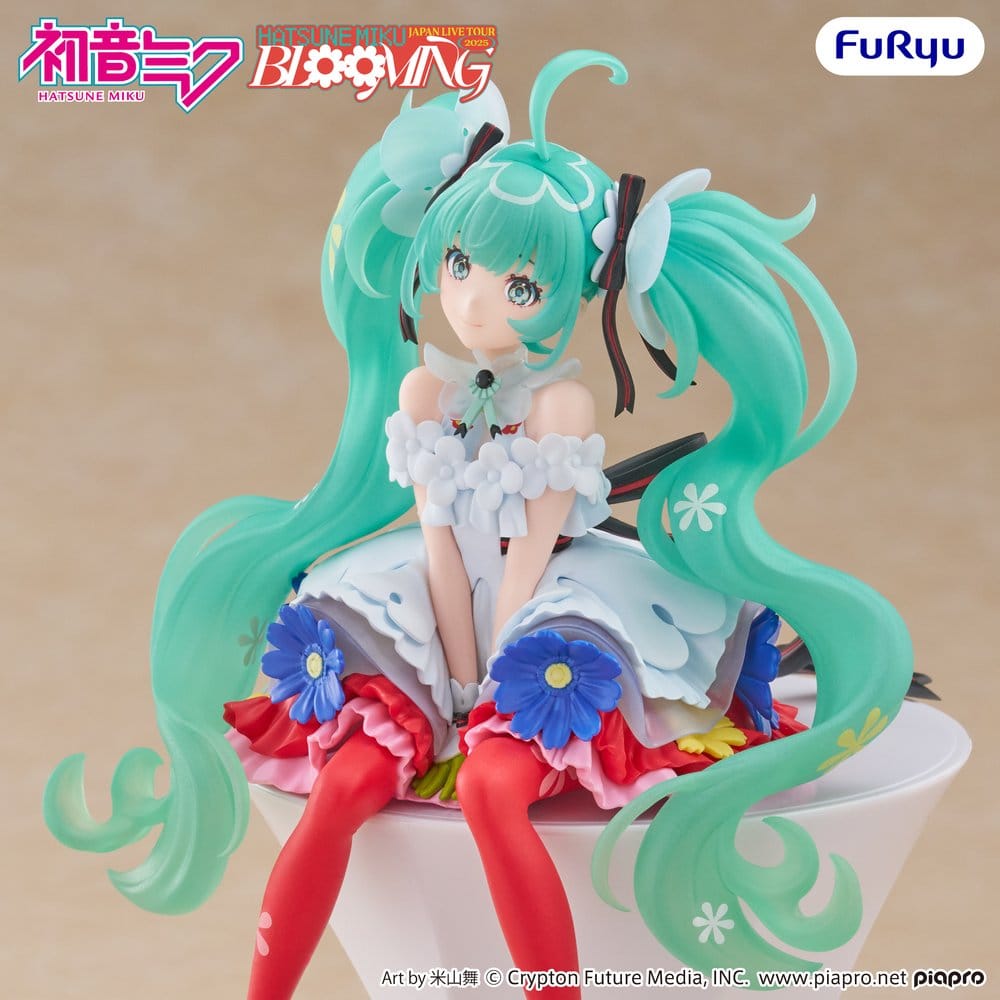 *PREORDER* Hatsune Miku Noodle Stopper PVC Statue Hatsune Miku Japan Live Tour 2025 Blooming 14 cm