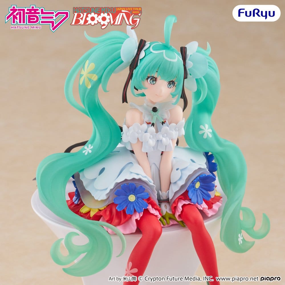 *PREORDER* Hatsune Miku Noodle Stopper PVC Statue Hatsune Miku Japan Live Tour 2025 Blooming 14 cm