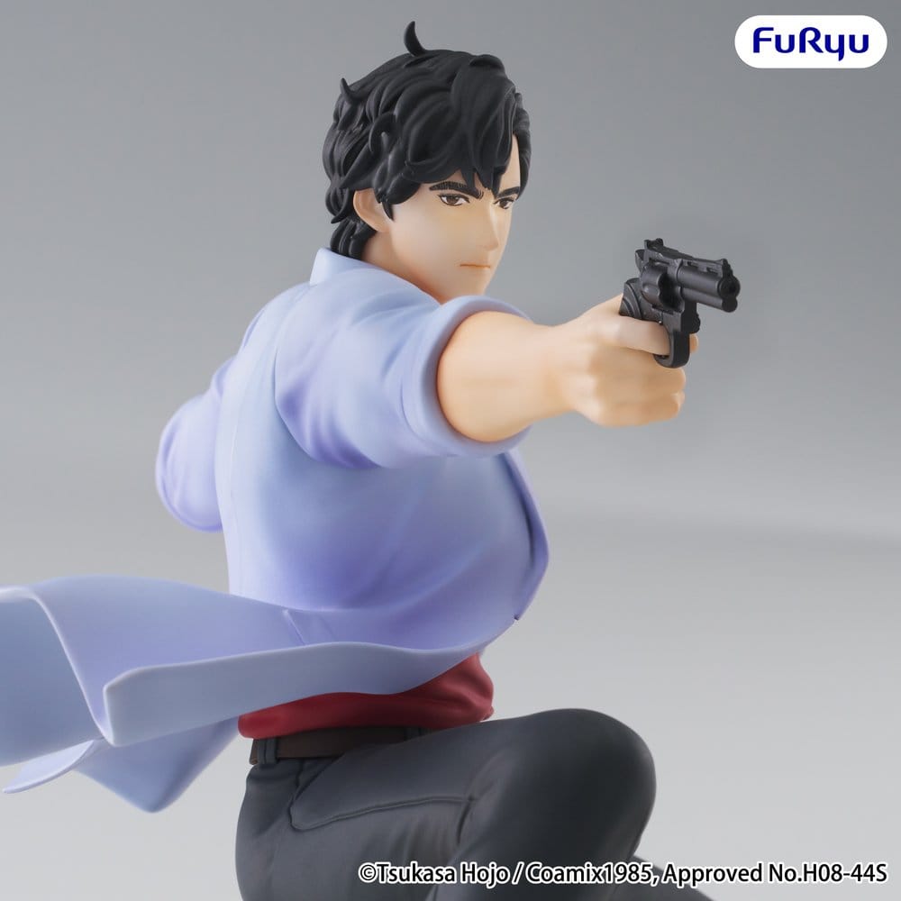 *REORDER* City Hunter Noodle Stopper PVC Statue Ryo Saeba 19 cm