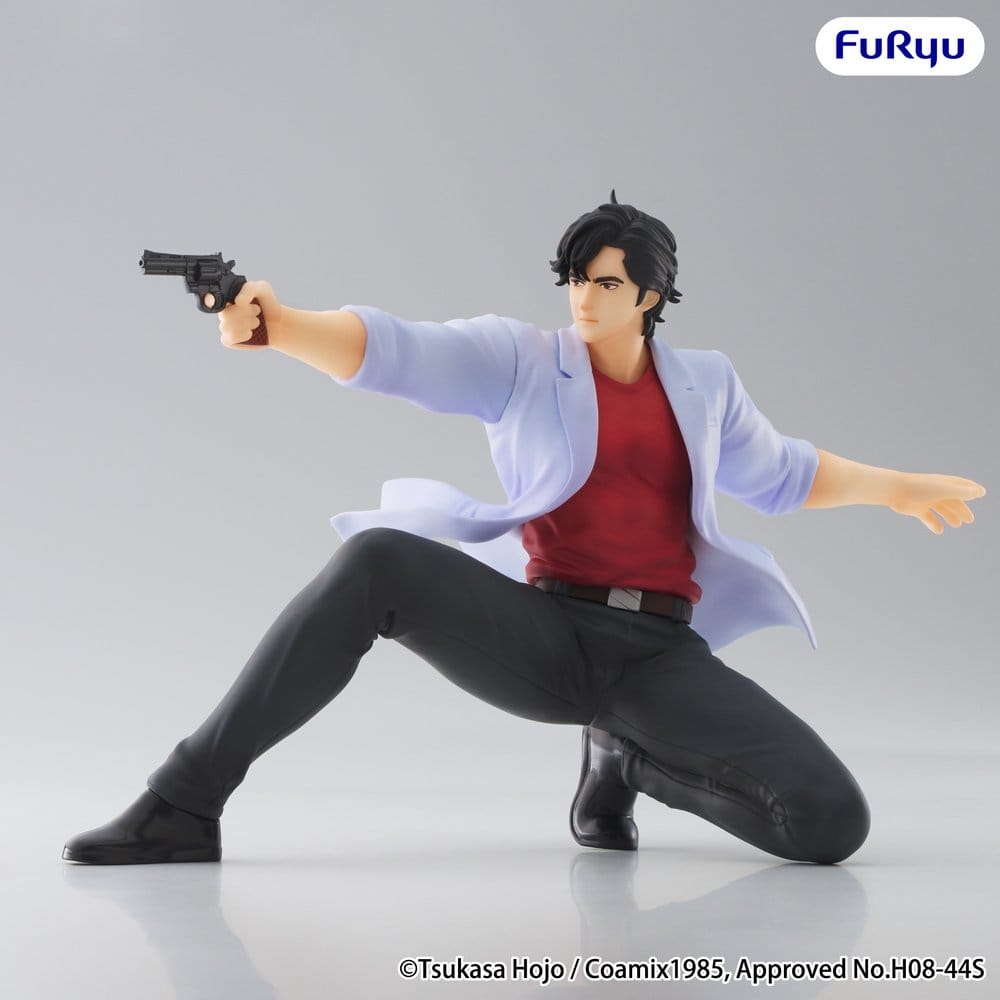*REORDER* City Hunter Noodle Stopper PVC Statue Ryo Saeba 19 cm