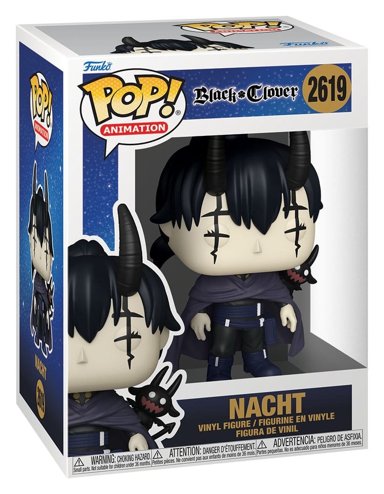 *PREORDER* Black Clover POP! Animation Vinyl Figure Nacht 9 cm - Yamato